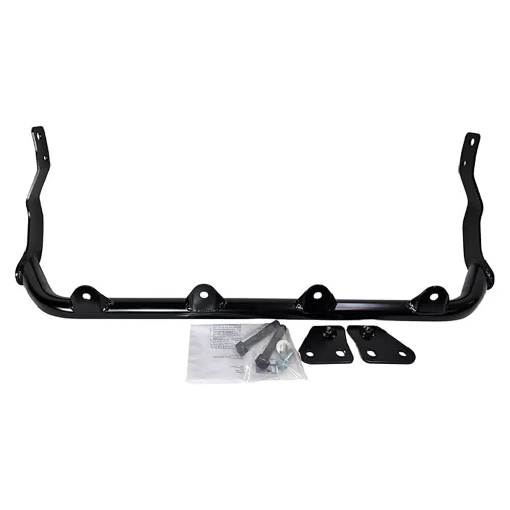 7348 – KC HILITE Driving/ Fog Light Mounting Bar, Bumper Mount Mounts Four 8 Inch Lights Powder Coated Black Steel Wi...